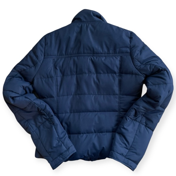 Abercrombie & Fitch Navy Blue Down Puffer Jacket - Picture 8 of 10